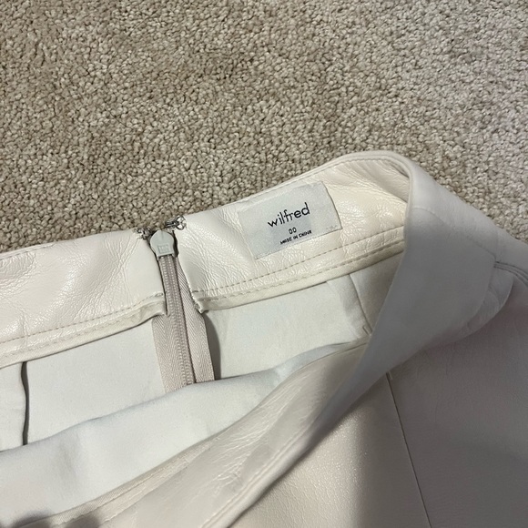 Wilfred patio leather mini skirt - Picture 4 of 6